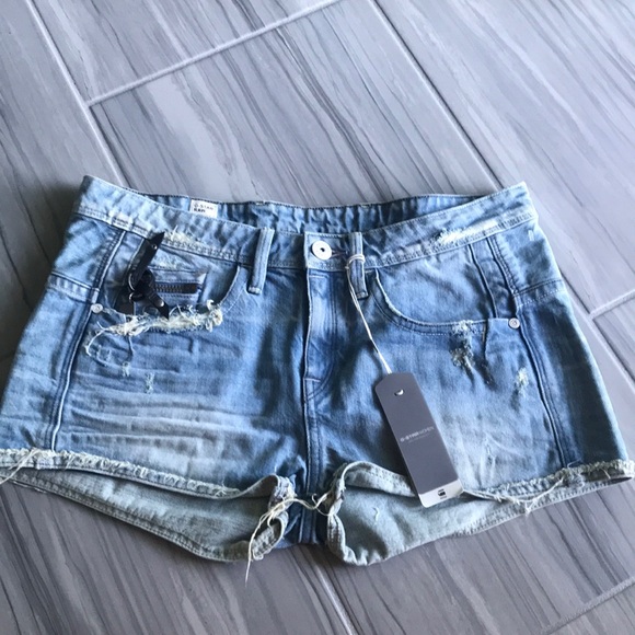 G-star jean shorts size 27